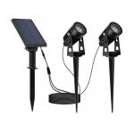 6000K 100-200LM Solar Powered Garden Spike Lights / Solar Landscaping Spotlights for sale