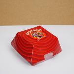 Biodegradable Burger Box Packaging Customized Printing Packaging Cardboard Paper Burger Box