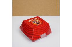 China Biodegradable Burger Box Packaging Customized Printing Packaging Cardboard Paper Burger Box supplier