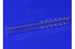 China High Purity Further Processing Clear Fused Quartz Tubing With Slots supplier