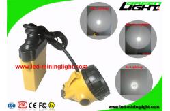 China 25000 Lux  LED Mining Headlamp , 10.4Ah Safety Miners Cap Lamp Explosion Proof supplier