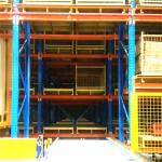 Blue 4.5T Selective Pallet Racking Industrial Racks For Warehouse for sale