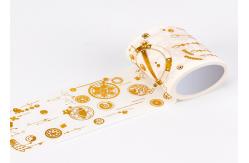 China Transparent Adhesive Packing PET Foil Washi Tape supplier