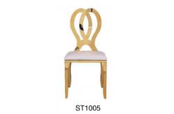China Cushioned Modern Hotel Furniture White Gold Chiavari Chair For Wedding Event Banquet supplier