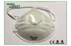 China Soft NOISH N95 FFP3 Cone Dust Face Mask with Valve , Soft polypropylene supplier