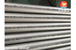 China ASME SA312 TP304 / TP304L Stainless Steel Seamless Pipe For High Temperature Service supplier