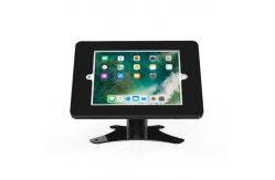 China Security Lockable Anti Theft Tablet Stand 360 Degree Rotated PC Holder Metal Material supplier