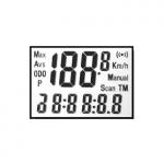 Custom Monochrome Transparent FSTN LCD Module Storage Temp -20-+70℃