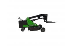 China Rough Terrain Handling Machine Portable Fork Lifts 1 Ton Lifting Solution supplier