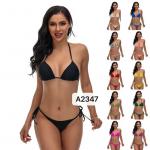 Striped Ruffles Vacation Swimsuit Bikini Sexy Comfortable In Stock The New Type Europe Durable for sale