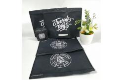 China Aluminum Foil Zip Lock Plastic Bags Black Matte Rotogravure Printing With Window supplier