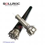 Full Size Water Well Drilling Hammer Black Color With Shank SD Series for sale