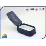 Crystal Bracelet Luxury Packaging Hinged Lid Gift Box With UV Logo for sale