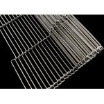 High Temperature Resistant Stainless Steel Chocolate Coating Flat Flex Conveyor Belt for sale