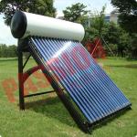 Indirect Loop Solar Power Hot Water System , Roof Mounted Solar Water Heater Pipes for sale