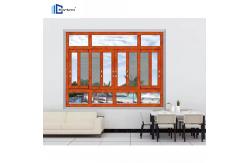 China Double-Layer Tempered Glass Window Safety and Energy Saving Aluminum supplier