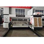 Pizza Packing Cardboard Box Making Machine Printer Die Cut Computerized for sale
