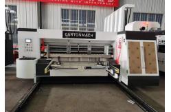 China Pizza Packing Cardboard Box Making Machine Printer Die Cut Computerized supplier