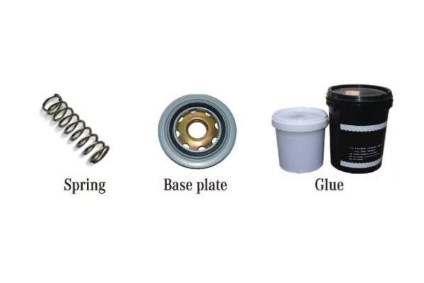 ISO9001 Filters Raw Material Glue Customized Material