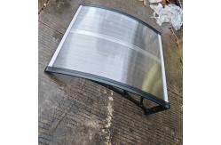 China Split Panel Polycarbonate Awning with DIY Plastic Frame supplier
