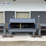 20T Mechanical Loading Dock Leveler Warehouse Blue Giant Dock Leveler