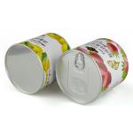Eco-friendly Custom Paper Composite Cans Waterproof Aritight for Food