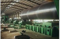 China OEM Spiral Pipe Making Machine Tube Mill For Duct Forming supplier