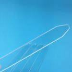 Rectangle Sight Glass Plate For Laser Spare Parts Cerium-Doped Quartz Material for sale