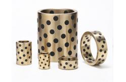 China Straight Column Graphite Brass Copper Bushing JDB 4X6X6 Guide Sleeve Oil Free Bushing supplier
