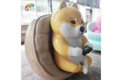 China Shiba Inu Animatronic Custom Micro Model Replicas For Amusement Park supplier