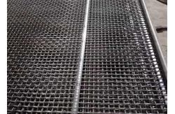 China Crimped Stone Crusher Wire Mesh Vibrating Screen For Mine Sieving supplier