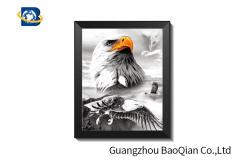 China Vivid High Definition Creative Design 3d Picture Of Eagle , Customized Printing Service supplier