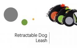 China Portable Pet Collars Leashes Automatic Extendable Traction Training Outdoor Dog Leash supplier