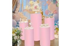China 5-Piece Spandex Table Cover Set 19.6-35.4 Inches Round Elastic supplier