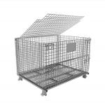 6.5mm Wire Pallet Cages Heavy Duty Industrial Warehouse Storage Durable for sale