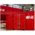 3D Design Skid Mounted Fire Pump For Outdoor Containerised Fire Fighting