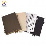 Customized Aluminum Curtain Wall for Office Building Ceiling with Different Perforation Options for sale