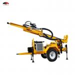 TWD200 Full Hydraulic Rock Diesel Engine Trailer Mounted Drill Rig for sale