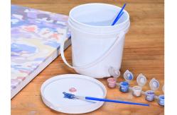 China 3 Gallon Capacity Frost Resistant Plastic Painting Vessel for Painting Applications supplier