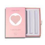 Cosmetic Packaging Box With Gold Hot Stamping And Luxurious Design For Lipsticks Beauty Skincare for sale