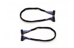 China Dupont Dual Connector 2*10P LVDS Display Cable supplier