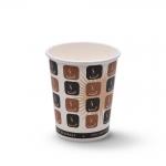 Disposable Single Wall Paper Cups Custom Printed