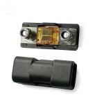 Equivalent To Littelfuse MIDI 498 IL Series 12V 32V InLine Bolt-On ANS Fuse Holder 04980921GXM5 for sale