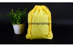 China 0.08mm PE CPE Drawstring Underwear Bags For Laundry supplier