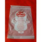 Garment / Pillow Packaging Poly Bags ,  Clear plastic drawstring bags for sale