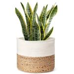 cotton rope plant basket woven basket 1012 Flower Pot Floor Indoor Planters for Home Decor for sale