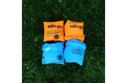 China Kids Swimming Arm Ring Foldable PVC Inflatable Float Air Sleeves Circle supplier