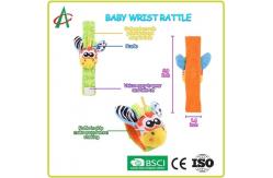 China 3.36 Ounces Baby Plush Rattle , ASTM Foot And Wrist Rattles supplier