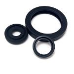 Customized Silicone Rubber Ring, Black Circular Rubber Gasket for sale