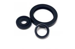 China Customized Silicone Rubber Ring, Black Circular Rubber Gasket supplier